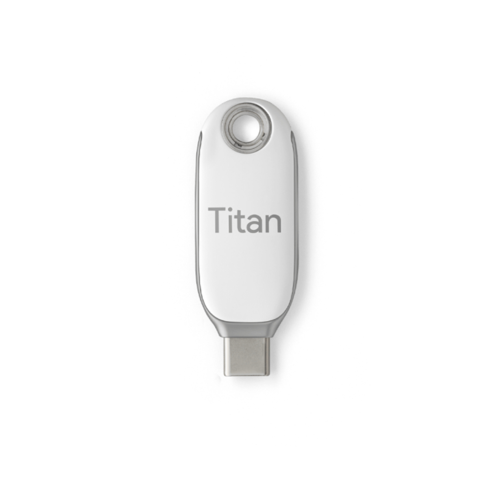 Аппаратный ключ безопасности. Google Titan Security Key USB-C